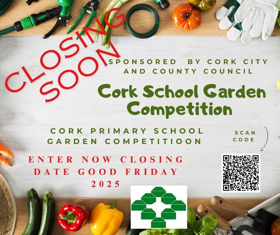 Mayor Of County Cork launches Cork School Garden Competition for Primary schools 2025