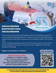 Senior Shoveling Program