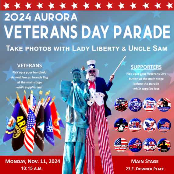 Honoring The Heroes Among Us: The 2024 Aurora Veterans Day Parade ...