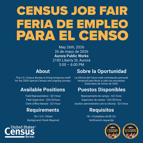 Special Census Job Fair On May 26