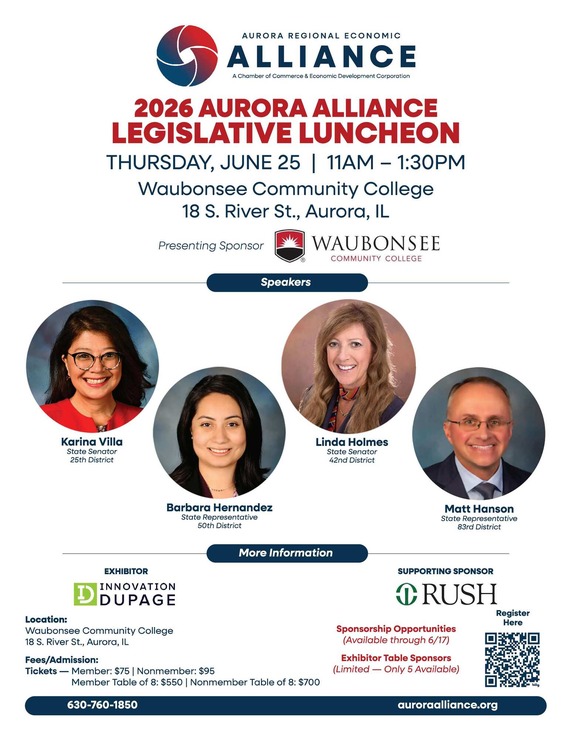 Aurora Regional Economic Alliance hosts Legislative Luncheon