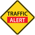 Traffic Collision Alert Sign