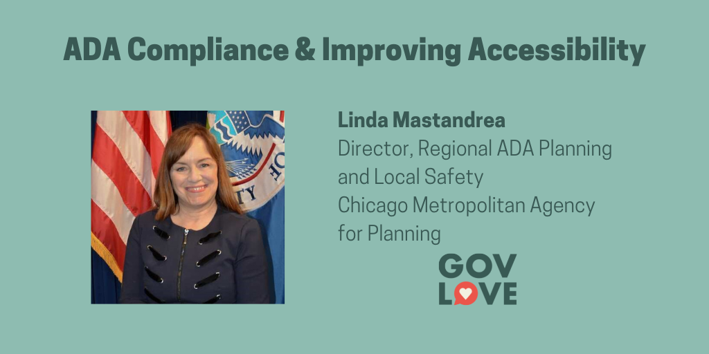 Linda Mastandrea, director of regional ADA planning and local safety at CMAP