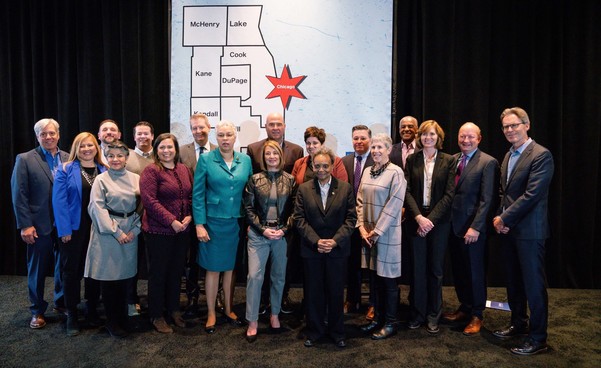Partners gathered for Greater Chicagoland Economic Partnership launch