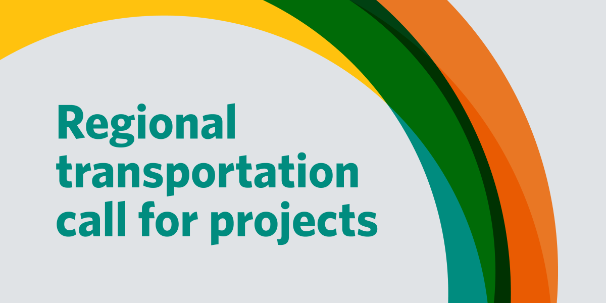 Regional transportation call for projects