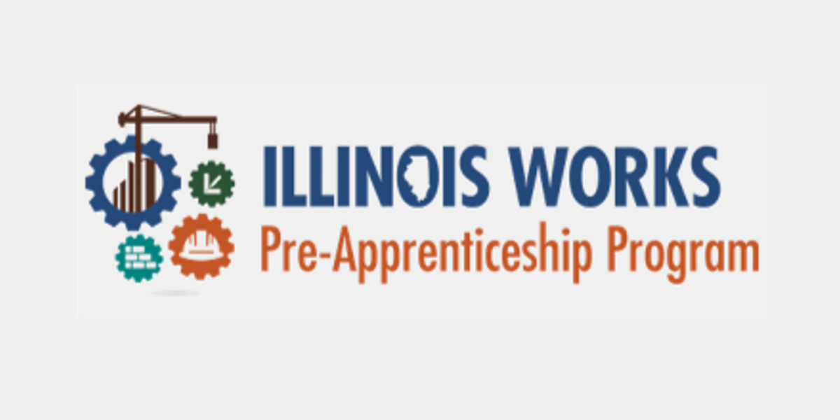 Illinois Works Logo for its Pre-Apprenticeship Program