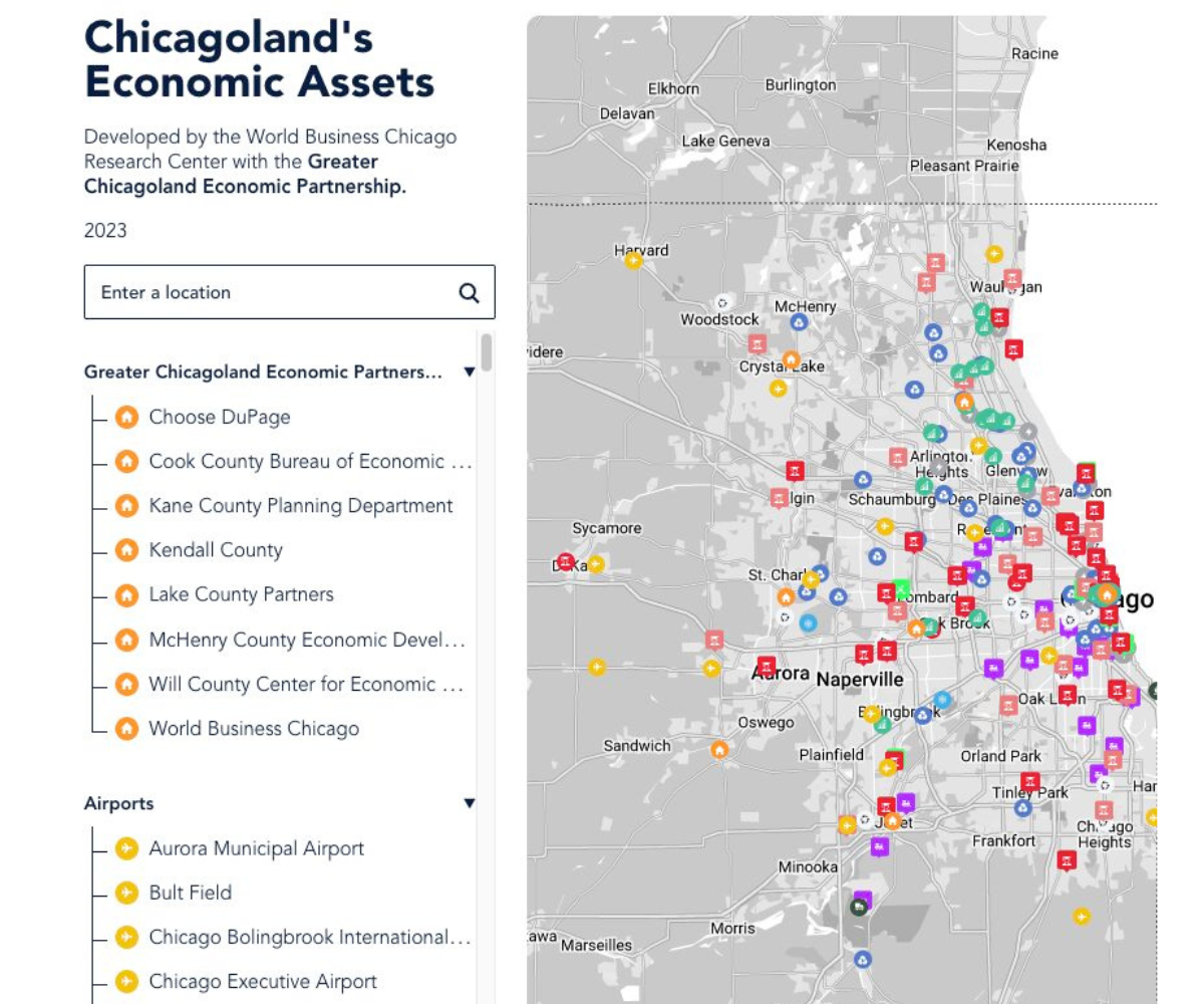 Chicagoland Economic Asset Map