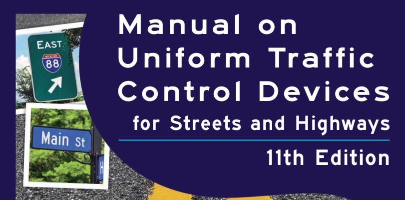 Cover image with text "manual on uniform traffic control devices for streets and highways"