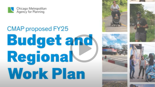 CMAP Budget and Annual Work Plan video promo