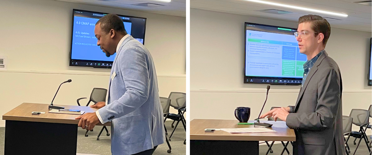 Michael Brown and Austen Edwards