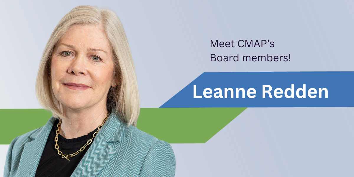 CMAP Board Member Spotlight Redden Leanne