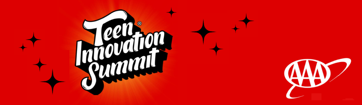 Teen Innovation Summit logo + AAA logo (sponsor)