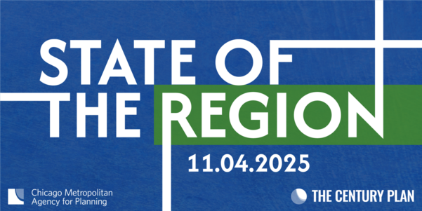 Header image reading "State of the Region, 11.04.2025" with CMAO and Then Century Plan logos at bottom