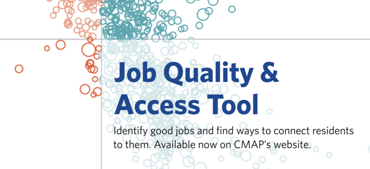 Job Quality and Access Tool image for regional economy