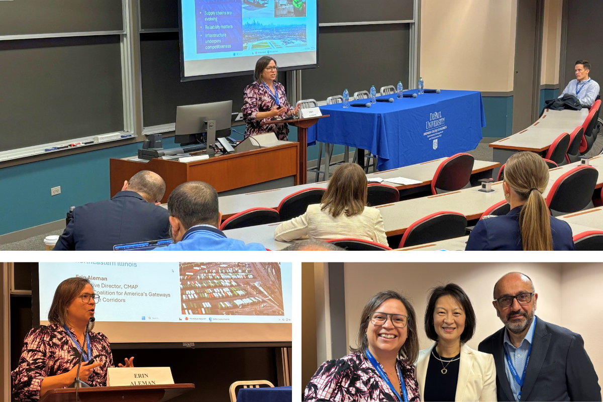 Erin at DePaul for CMAP Update May 2026