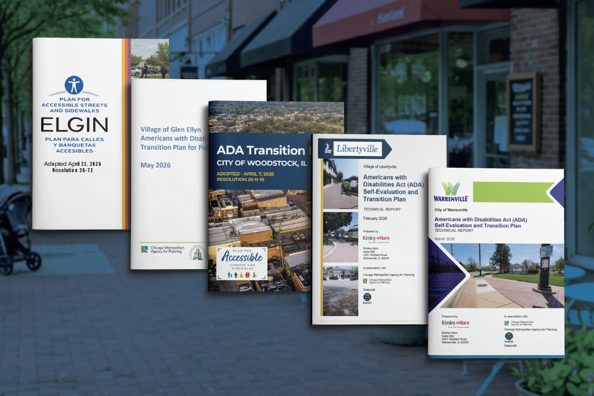 ADA Technical Assistance for five communities in northeastern Illinois