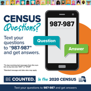 Census phone and texting directions