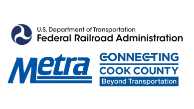 FRA, DoTH and Metra logos