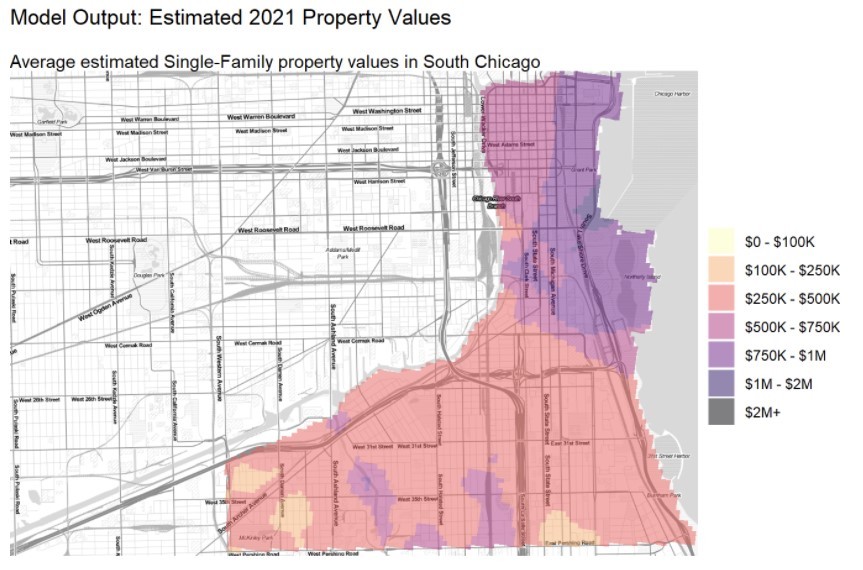 Model Output: Estimated 2021 Property Values