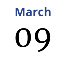 March 9