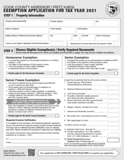 Exemption Application