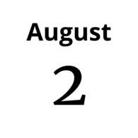 August 2