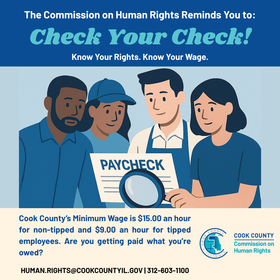 Check Your Check Campaign Start