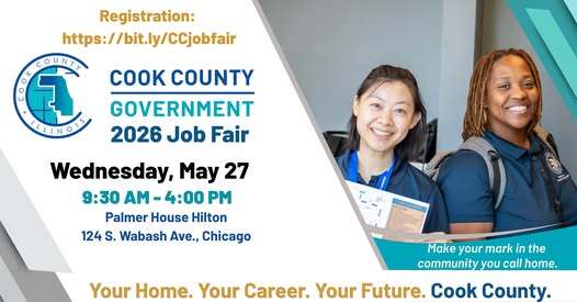 Cook County Job Fair graphic