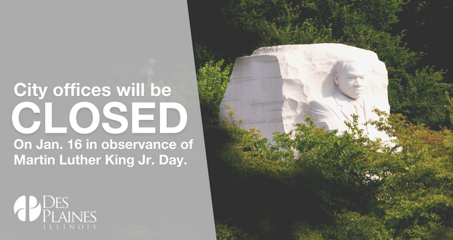 2023 MLK Day Closing Graphic