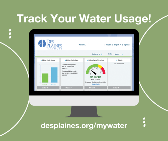 Water Usage Portal Graphic