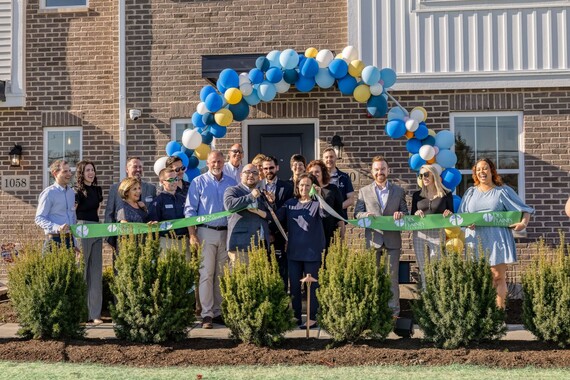 MI Homes Ribbon Cutting Photo