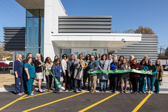 Advocate Ribbon Cutting Photo