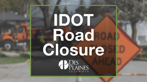 IDOT Road Closure Graphic