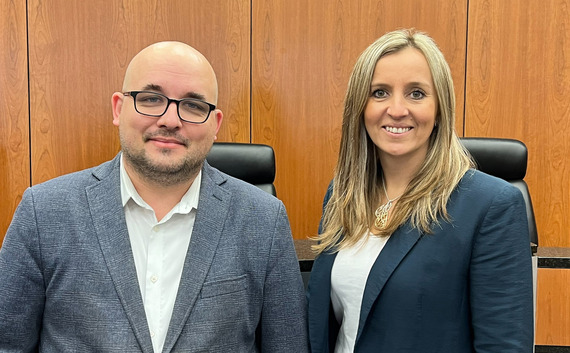 Mayor and New City Manager Image