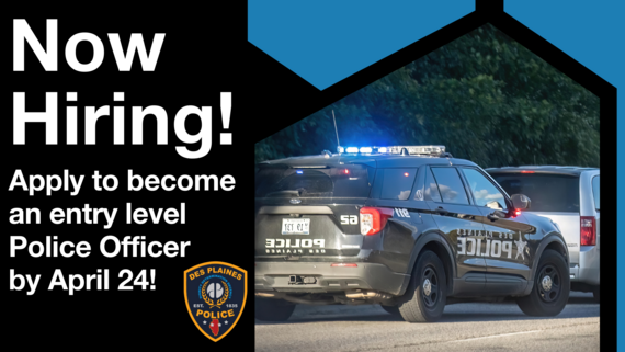 Entry-Level Police Now Hiring graphic