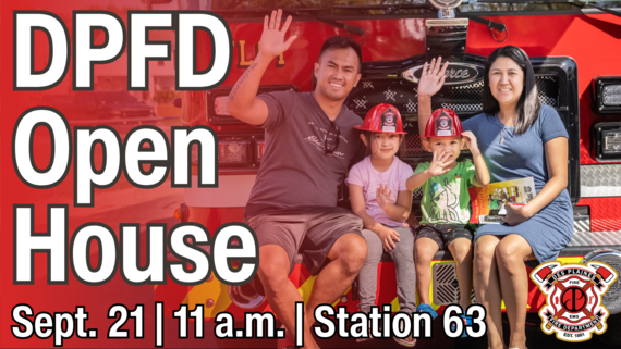 Fire Department Open House Graphic