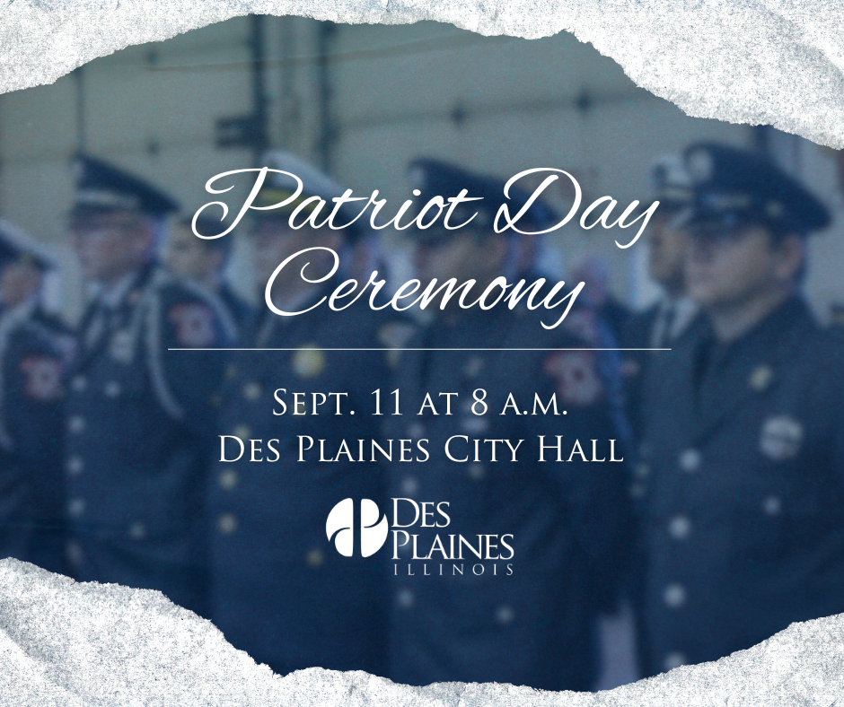 Patriot Day Ceremony Graphic