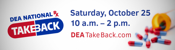 DEA Takeback Day Graphic