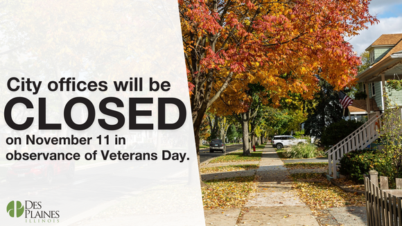 Veterans Day Closure Graphic