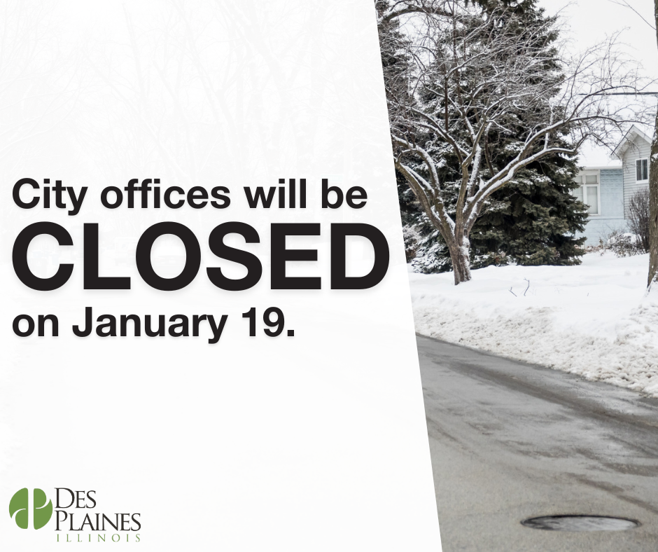 Office Closed For MLK Day Graphic