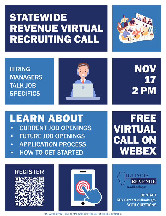 Join us for our Virtual Job Fair Nov 17 at 200 p.m.