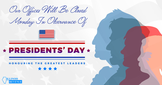 Offices Closed Monday for Presidents' Day