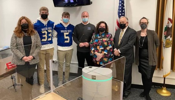 Wheaton North Football championship proclamation