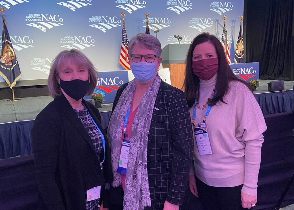 Chavez Attends NACo conference