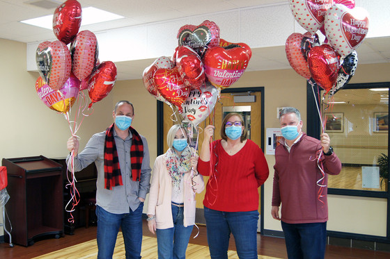 Care Center balloon donations