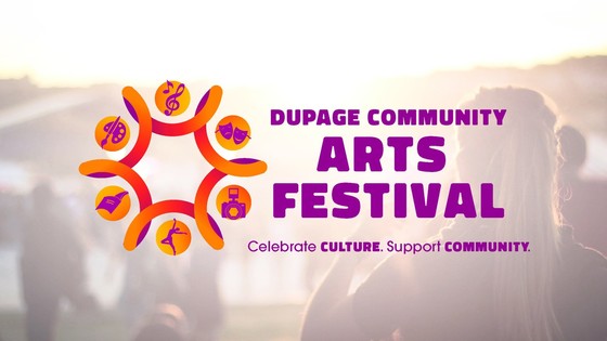 DuPage Community Art Festival logo