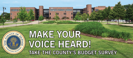 Take the County budget survey