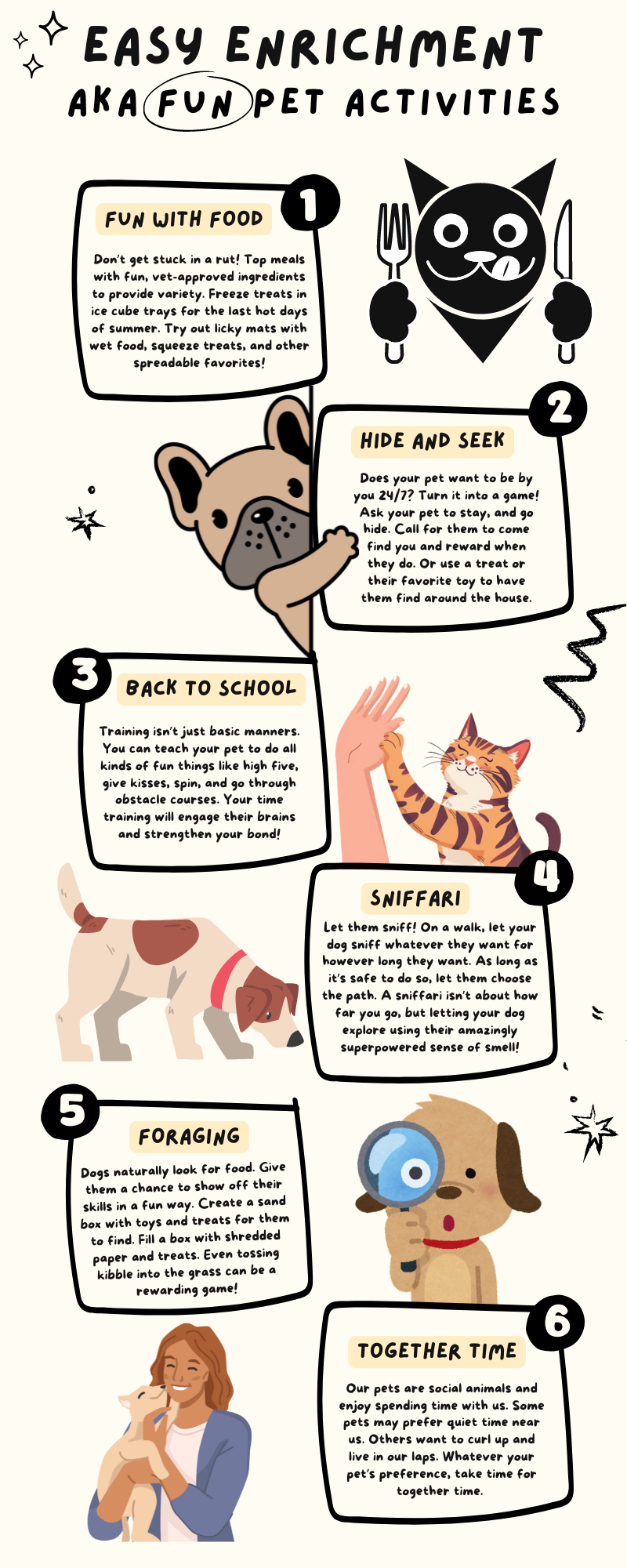 Easy Enrichment Ideas