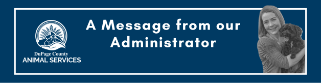A Message from our Administrator Heading