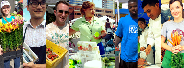 Farmers Markets collage